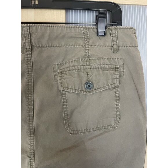 Banana Republic Pants Womens 10 Khakis Beige Stretch Cotton Utility Straight Leg - Picture 4 of 6